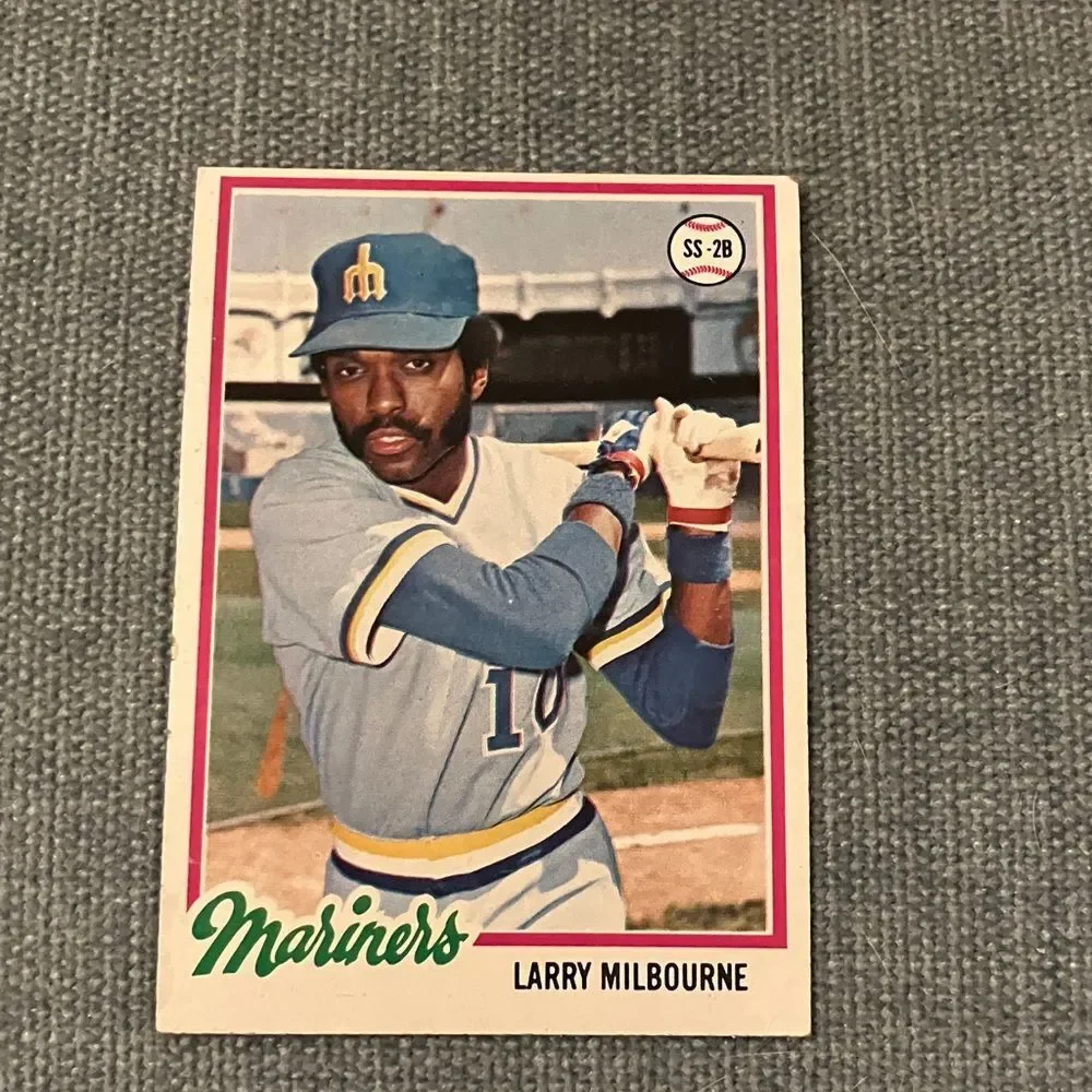 1978 Topps Seattle Mariners Baseball Card Trading Card
